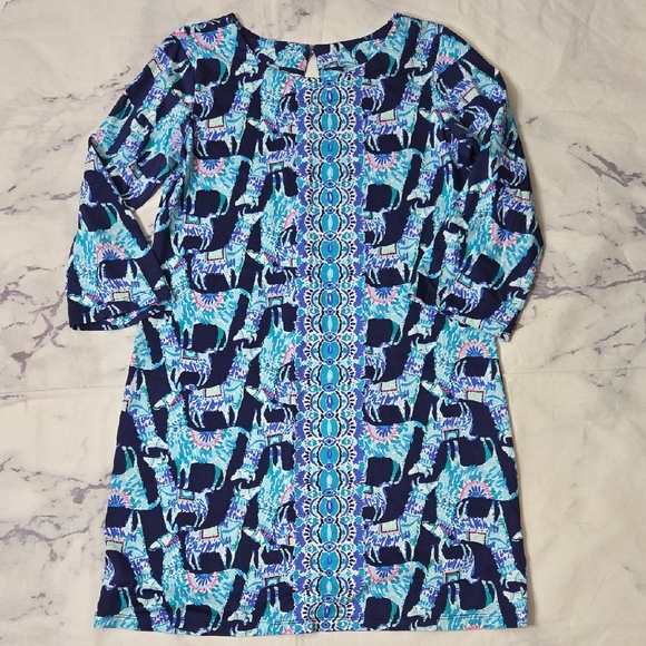 Lilly Pulitzer Dresses & Skirts - Lilly Pulitzer Alpaca My Bags Cotton Dress